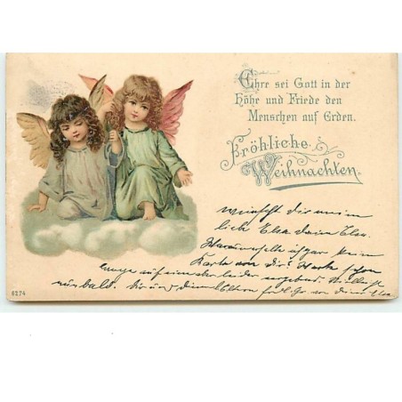 n°6477 - Fröhliche Weihnachten - Deux Angelots