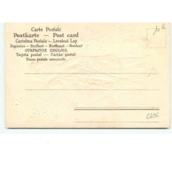 n°6496 - Carte Gaufrée - Godt Nytt Ar - Angelot, Cupidon