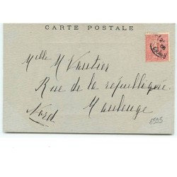 n°6595 - Fillette jouant du piano avec des chiens