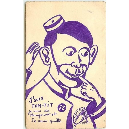 n°12326 - Arthur Good - Vulgarisateur scientifique - J'suis Tom-Tit - Je vous dis bonjour et je vous quitte
