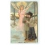 n°6641 - Carte  Gaufrée - Bonne Année - Ange Gardien et Couple