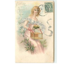 n°6643 - Carte  Gaufrée -...