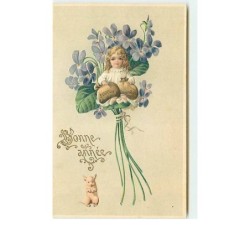 n°6646 - Carte  Gaufrée -...