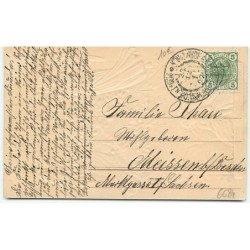 n°6684 - Carte Gaufrée - Gesegnete Weihnachten - Nativité - Anges