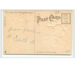 n°669 - Carte Gaufrée - To my love - Angelot