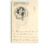 n°6723 - Art Nouveau - Fillette dans un médaillon