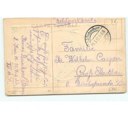 n°6742 - Carte Gaufrée - Joyeuses Pâques - Clapsaddle - Angelot sortant d'un oeuf