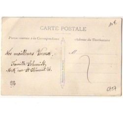n°6755 - Carte Brodée - Voeux de Bonheur - Edelweiss