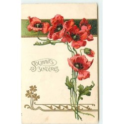 n°12338 - Carte Gaufrée -...