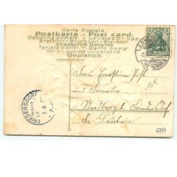 n°6777 - Carte Gaufrée - Pentecôte - Fröhliche Pfingsten - Anges jouant parmi du muguet