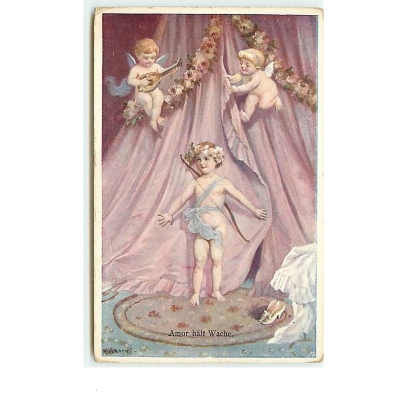 n°6797 - Anges - Amor hält Wache