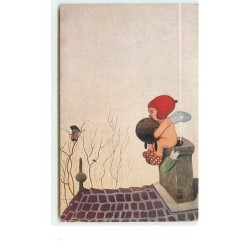 n°6799 - Cupidon sur une...