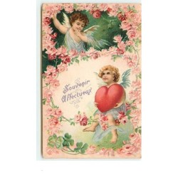n°6800 - Carte Gaufrée -...