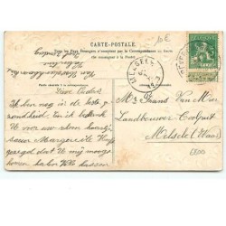 n°6800 - Carte Gaufrée - Souvenir affectueux - Angelots