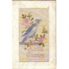 n°6802 - Carte Brodée - Amitié Sincère - Oiseau