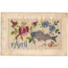n°6804 - Carte Brodée - 1er Avril - Poisson