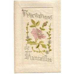 n°6809 - Carte Brodée -...