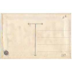 n°6809 - Carte Brodée - Félicitations de Fiancailles - Rose