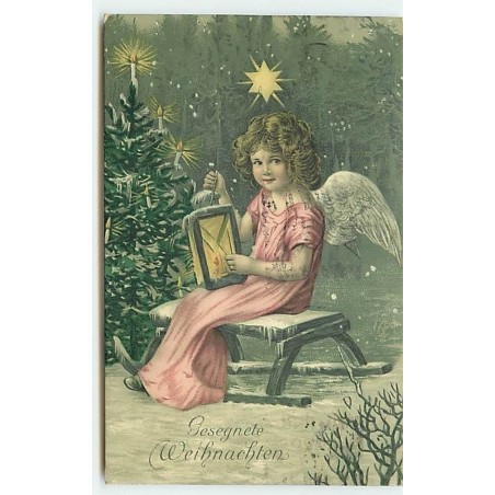 n°684 - Gesegnete Weihnachten - Angelot et sapin
