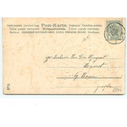 n°6844 - Carte légèrement Gaufrée - Mes meilleurs voeux pour la nouvelle année 1906