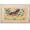 n°6852 - Carte Brodée avec rabat - Papillon