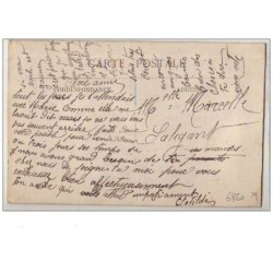 n°6860 - Carte Brodée - A Toi ma Pensée