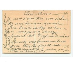 n°6879 - Carte Gaufrée - Bonne Année - Enfant à la barre d'un bateau