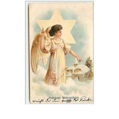 n°6893 - Frohliche Weihnachten - Ange et village