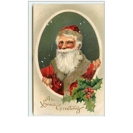 n°6899 - Carte Gaufrée - An Xmas Greeting - Père Noël - Santa Claus
