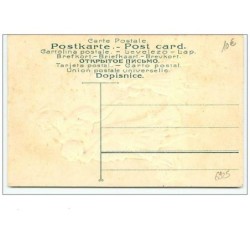 n°6925 - Carte Fantaisie Gaufrée - Jeune femme et enfants
