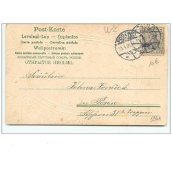 n°6941 - Carte Fantaisie Gaufrée - Fröhliche Ostern - Angelots