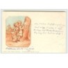 n°6981 - Carte Fantaisie - Théo Stroefer's - Enfants gravant un coeur sur un arbre - angelot