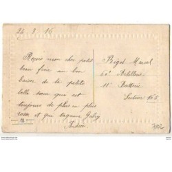 n°7102 - Carte Brodée - Jusqu'au bout - Drapeaux
