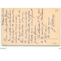 n°7138 - Carte Fantaisie - Concours de saut - Chats sautant dans un cerceau - caniche