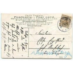 n°7148 - Carte Fantaisie Gaufrée - Prosit Neujahr - Fillette - 1er Janvier