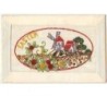 n°7202 - Carte Brodée - Easter - Moulin