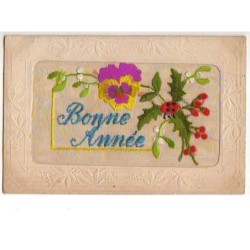 n°7209 - Carte Brodée -...