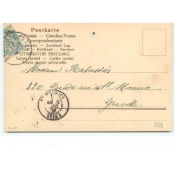 n°7228 - Femme habillée en vert