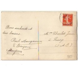 n°7259 - Carte Brodée - Bonne Fête - Hirondelle