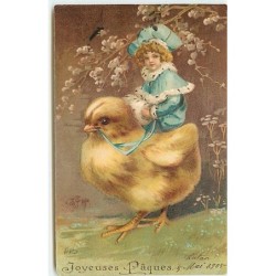 n°12360 - Carte Gaufrée -...
