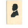 n°7316 - Silhouette - Homme en chapeau melon