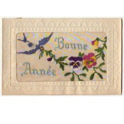 n°7355 - Carte Brodée -...