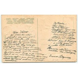 n°12361 - Carte Gaufrée - Joyeuses Pâques - Enfants dans un nid avec des oeufs