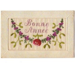 n°7359 - Carte Brodée -...