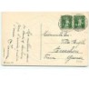 n°7378 - Carte Fantaisie Gaufrée - Heureuse Année - Biche, faon dans un médaillon
