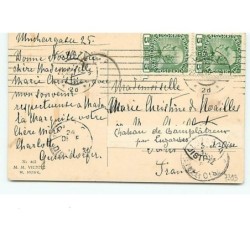 n°7393 - Carte Fantaisie - MM Vienne n°465 - Frohliche Weihnachten - Enfants - Luge
