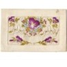 n°7406 - Carte Brodée avec rabat - Pensées