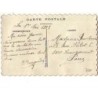 n°7410 - Carte Brodée - Anniversaire - Panier de fleurs