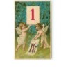 n°7449 - Carte Gaufrée - Viel Gluck im neuen Jahr - Angelots - 1er Janvier