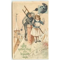n°10218 - Carte Gaufrée -...